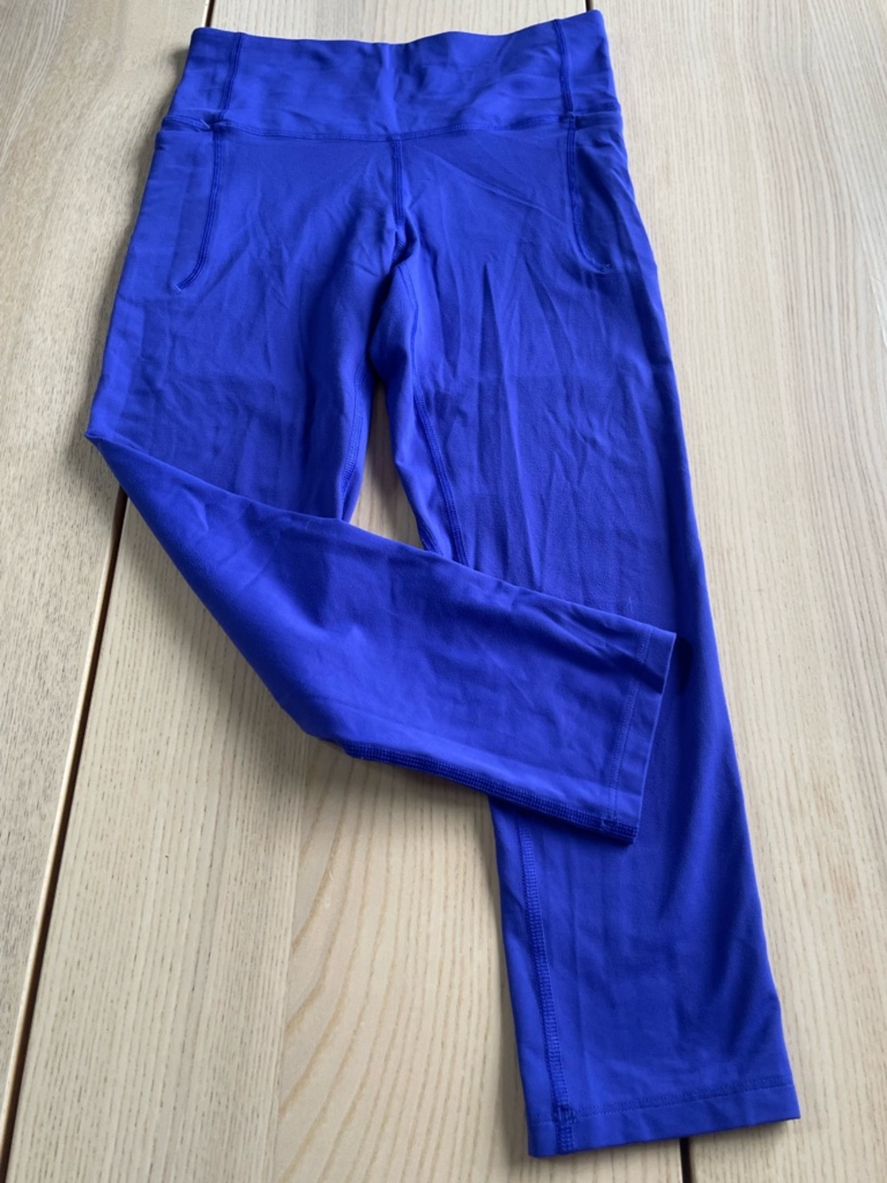 Under Armour Electric Blue Leggings size small, ladies small UA leggings small